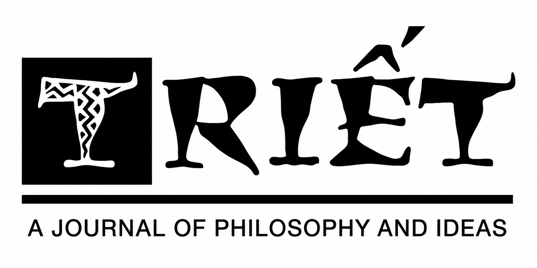 Logo Tạp Chí Triết Học Và Tư Tưởng – TRIẾT, A Journal of Philosophy and Ideas